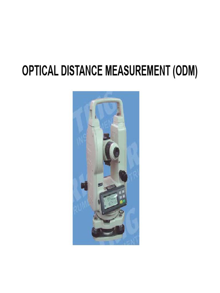 Tacheometric Surveying Techniques Explained | PDF | Surveying