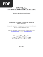 SDRG Development and Submission Guide | PDF | Data | Information Technology