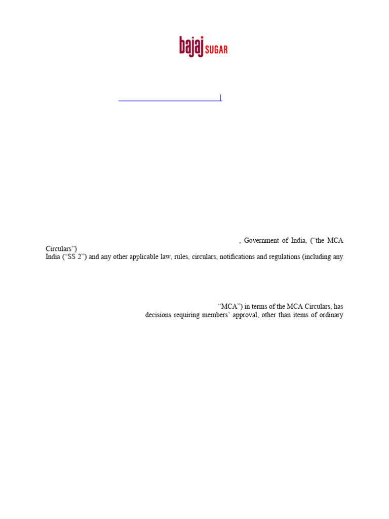 Postal Ballot Notice 08.11.2024 | PDF | Login | Electronic Voting