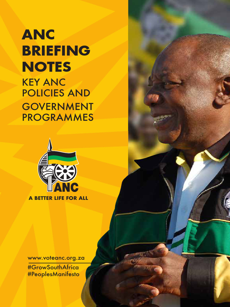 ANC Key Policies for Economic Growth | PDF | Renewable Energy ...