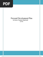 Personal Development Plan - A2781