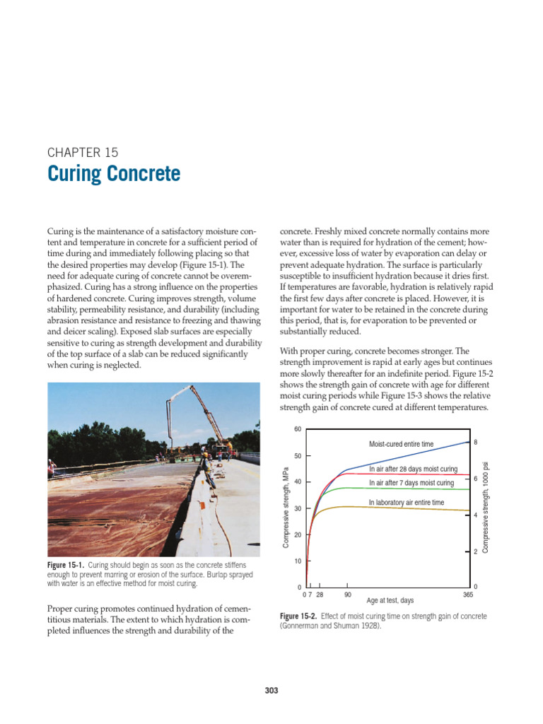 Effective Curing Techniques for Concrete | PDF | Concrete | Cement