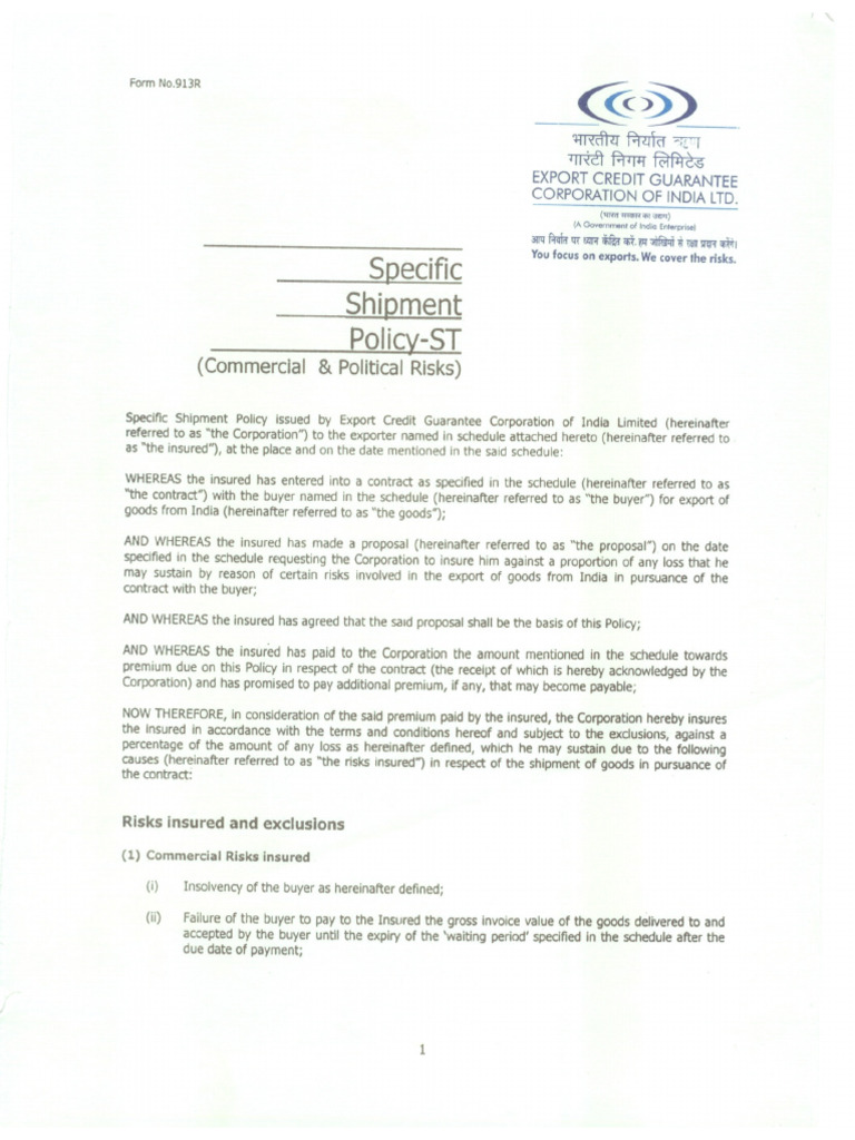 Clause - SSP | PDF