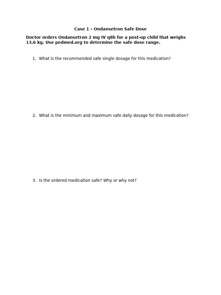 Pediatric Medication Safety Guidelines | PDF | Dose (Biochemistry ...