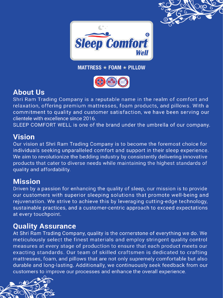 Sleep Comfort Well | PDF