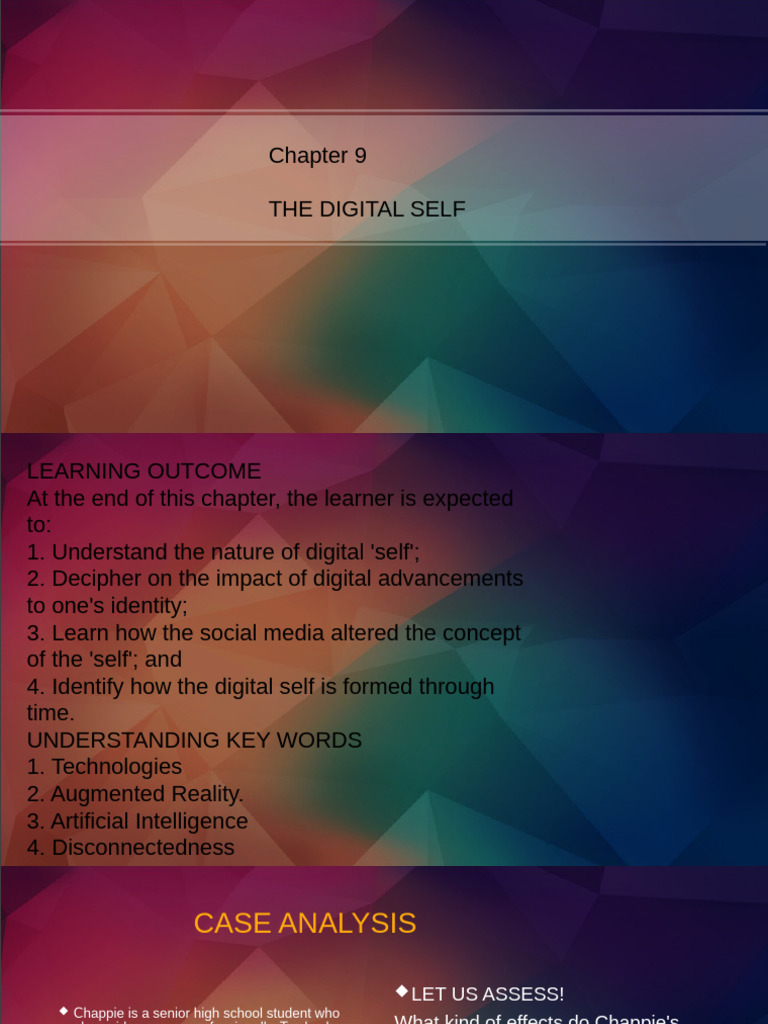 Understanding the Digital Self | PDF | Social Media | Popular Culture ...