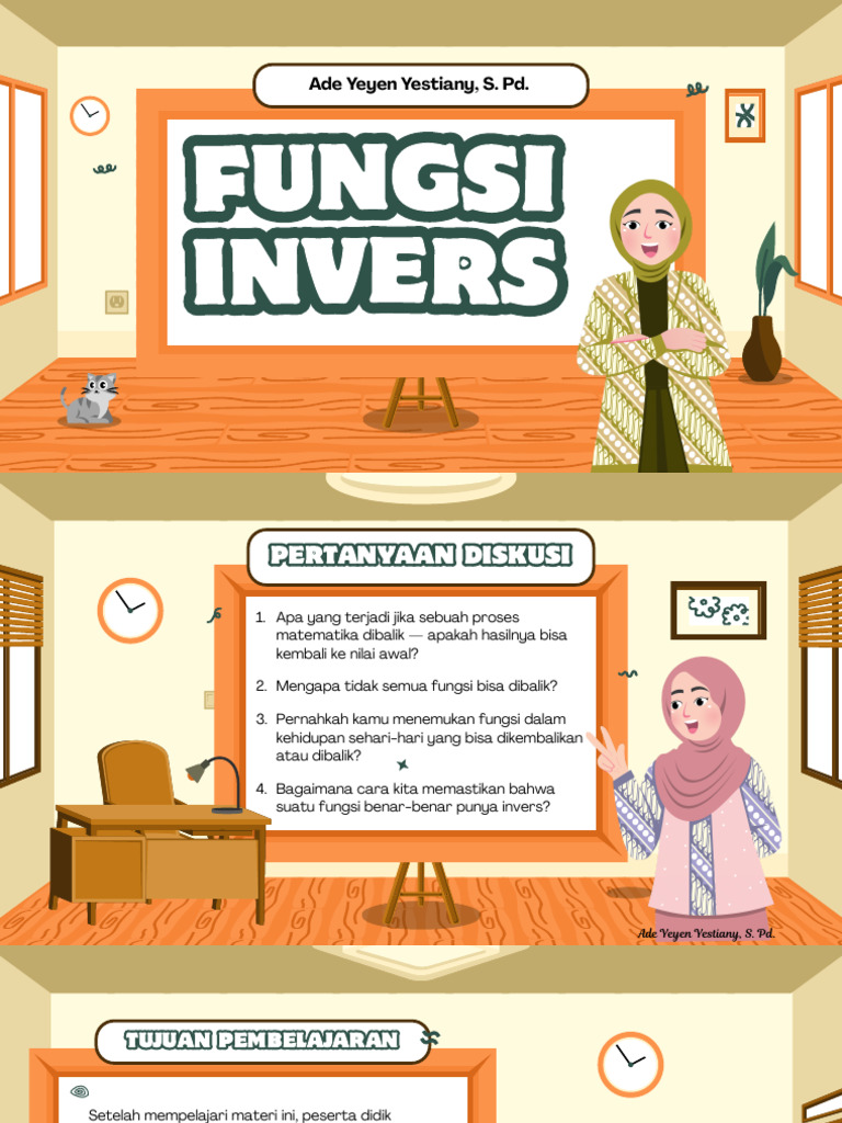 Memahami Fungsi dan Invers Matematika | PDF