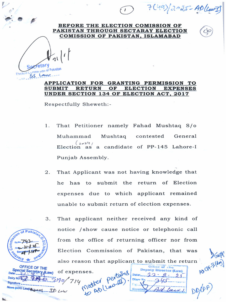 ECP Letter | PDF