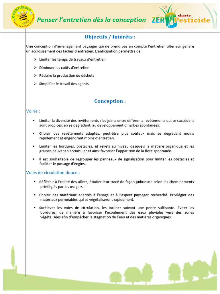 Aménagement paysager durable et entretien | PDF | Plantes | Tondeuse à ...