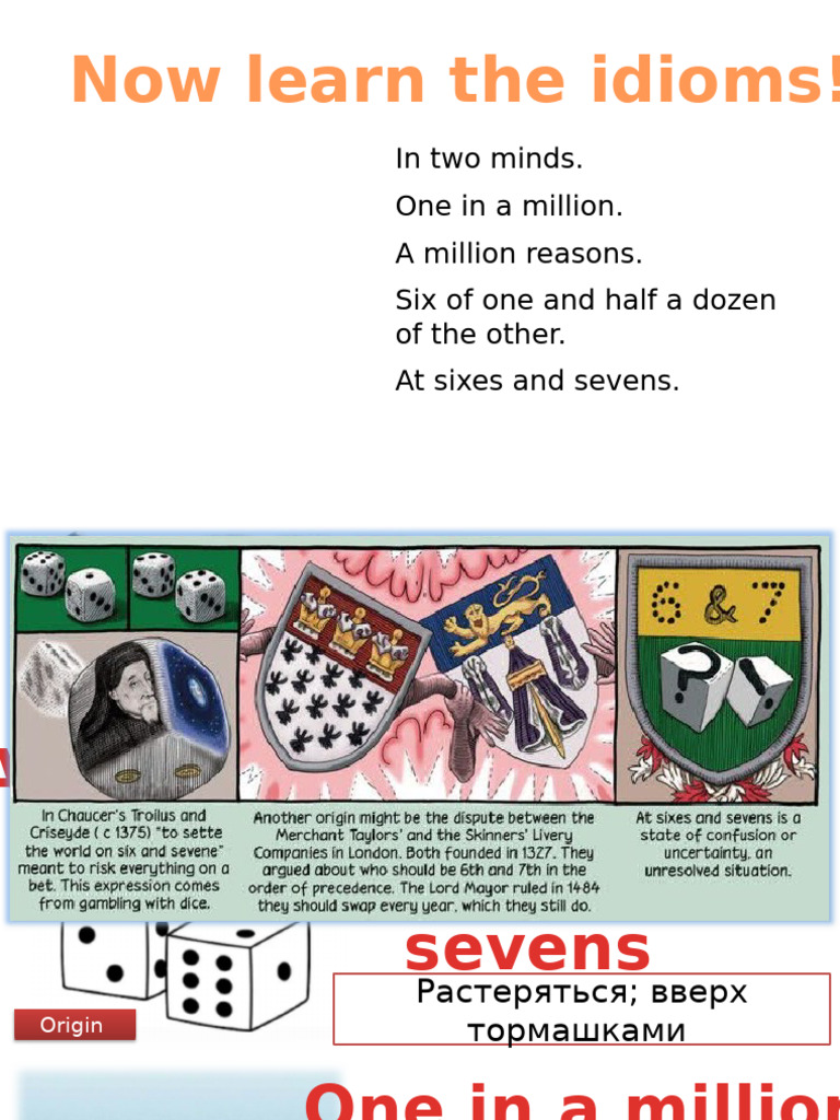 2 Idioms Task | PDF