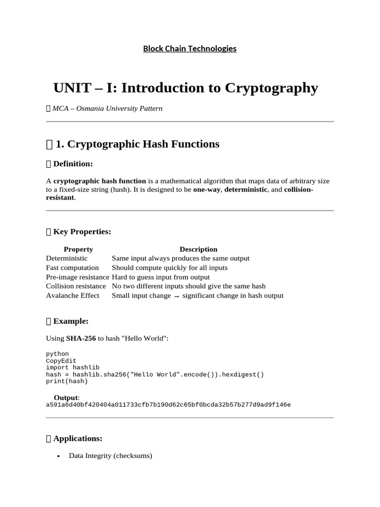 Block Chain Technologies | PDF | Bitcoin | Cryptocurrency
