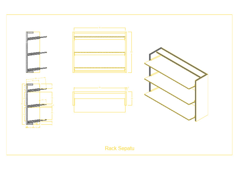Rack Sepatu | PDF