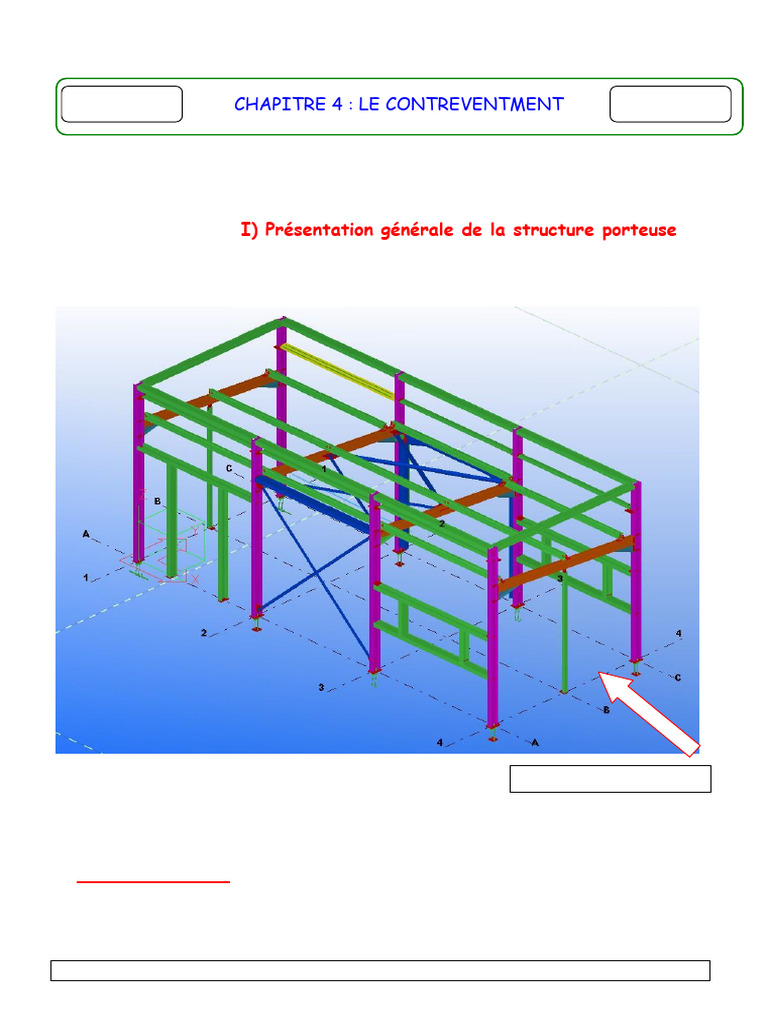 Contreventement en architecture métallique | PDF | Ingénierie des ...