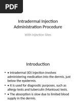 Cy-TB Skin Test SOP for TB Detection | PDF | Tuberculosis | Injection ...