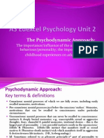 As Psycho Dynamic Approach 09