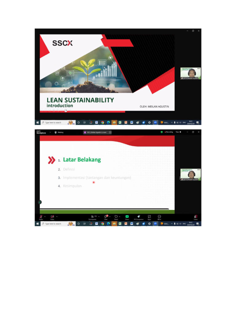 Webinar Lean by SSCX | PDF