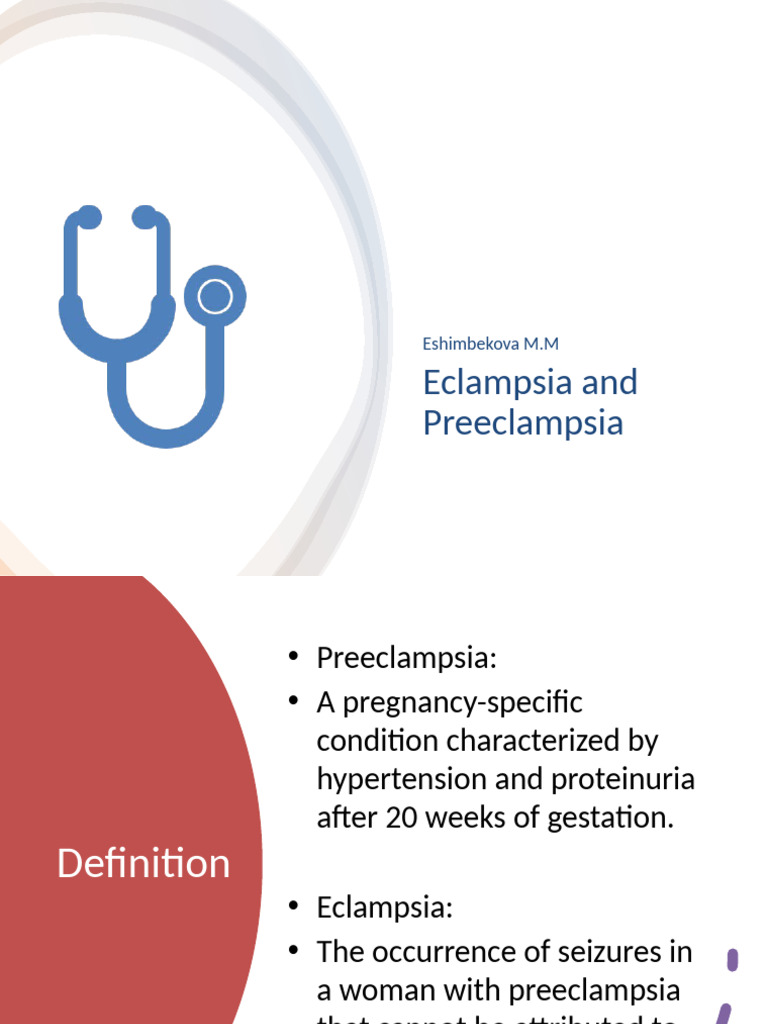Eclampsia and Preeclampsia Presentation 2 | PDF | Hypertension ...