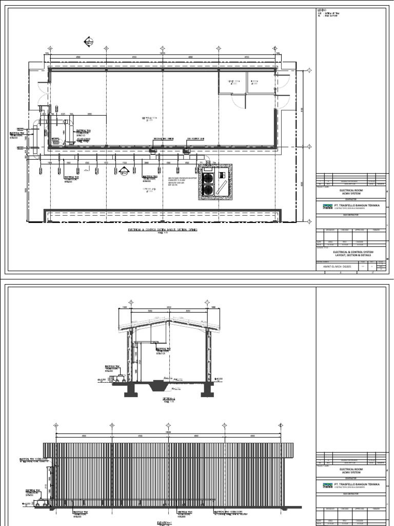 Amnt-El-Mch-Dg 005 - Electrical & Control System Layout, Section ...