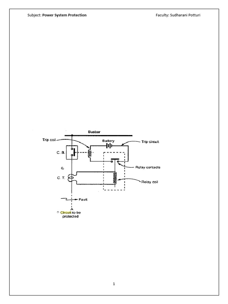 Power System Protection: Switchgear & Circuit Breakers | PDF | Electric ...