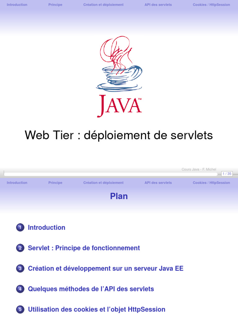 Introduction aux Servlets Java EE | PDF | Internet | Internet et Web