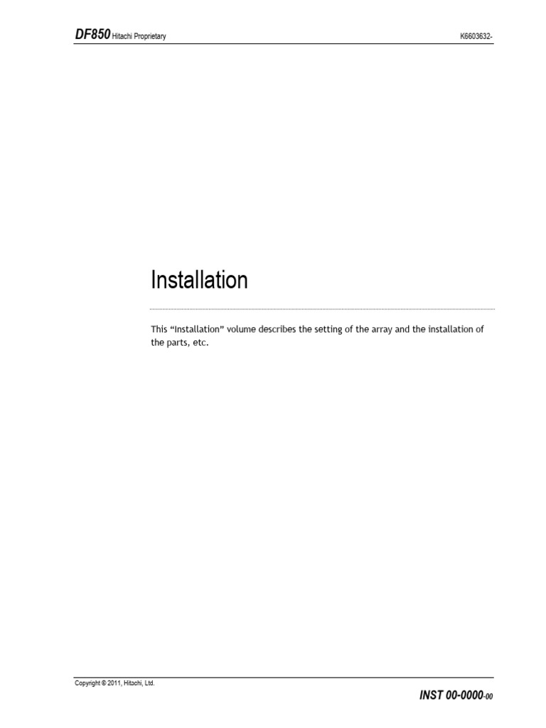 DF850 Array Installation Guide | PDF | Byte | Solid State Drive
