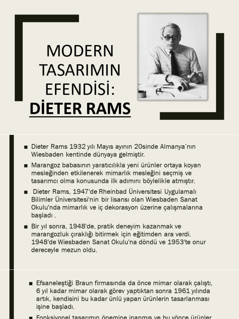 Dieter Rams | PDF