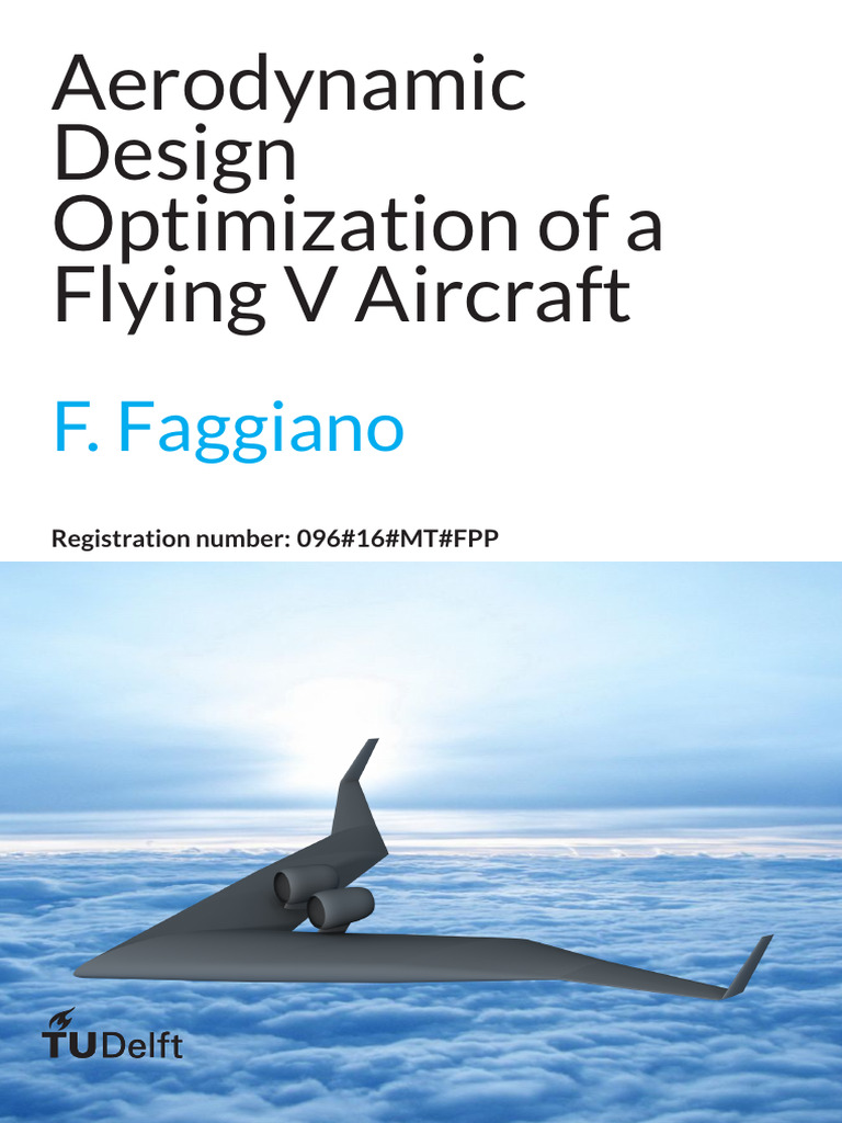 Flying V Aircraft Aerodynamic Optimization | PDF | Lift (Force) | Fluid ...