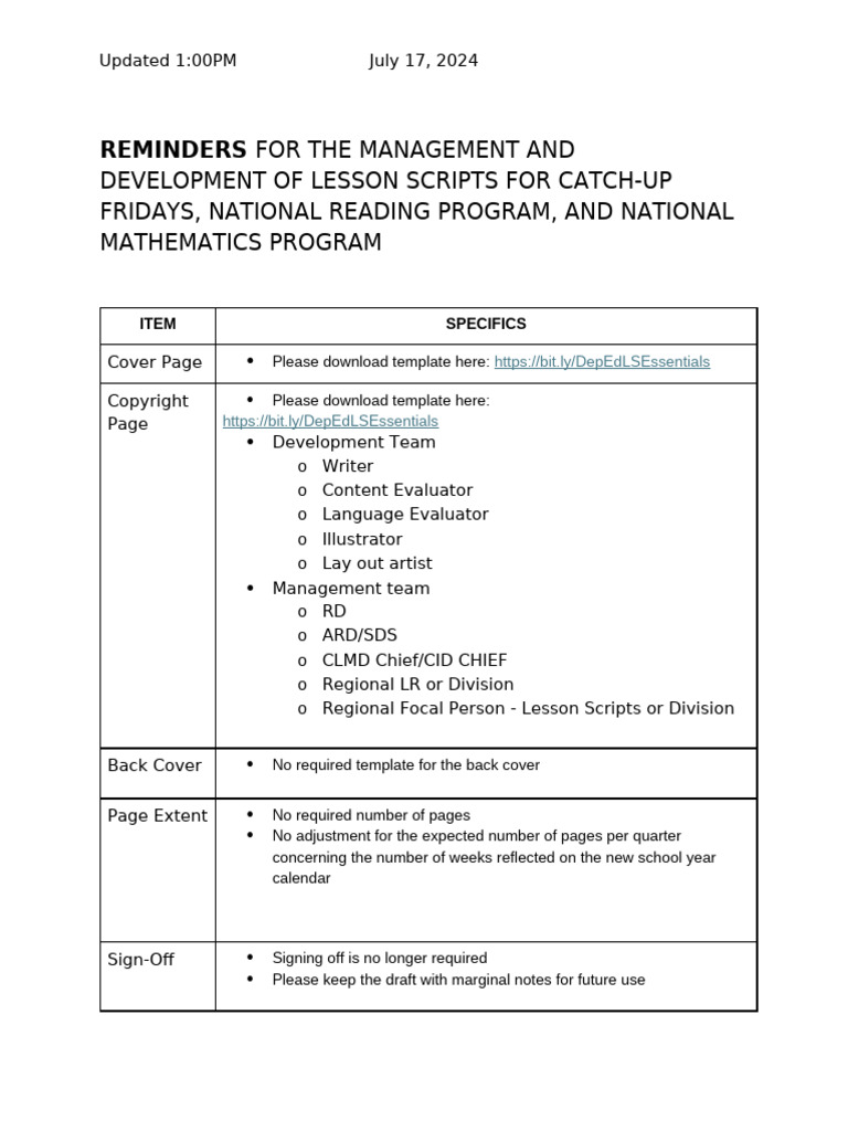 Essentials Reminders and Instructions | PDF | Computing