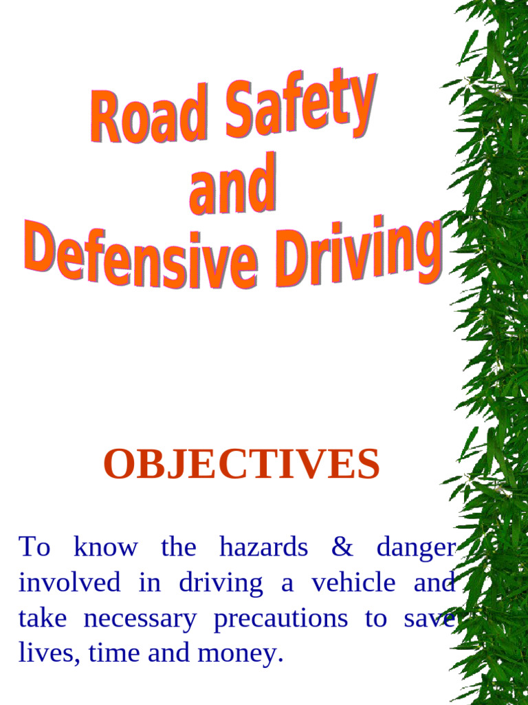 Defensive Driving and Road Safety Tips | PDF | Traffic Collision | Driving