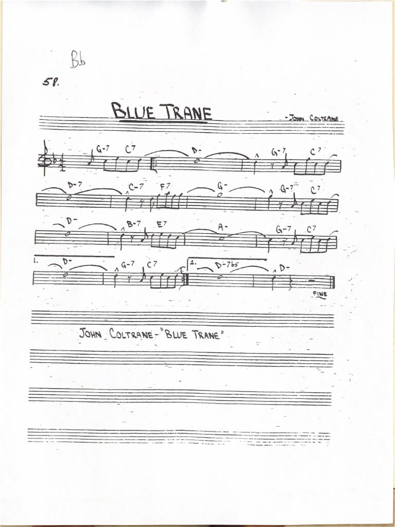 Blue Train | PDF