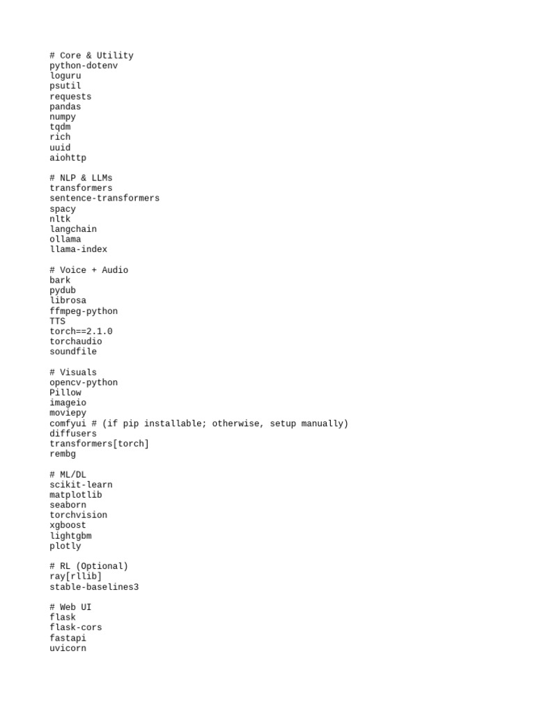 Essential Python Libraries for AI Development | PDF