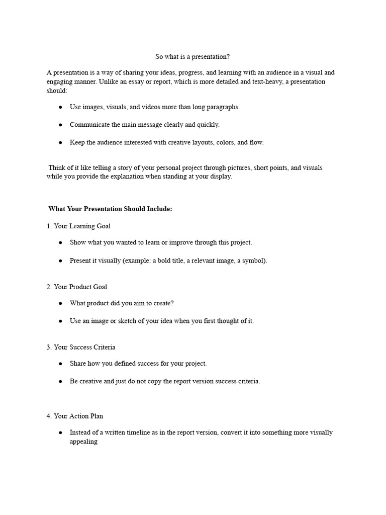 Effective Presentation Tips and Structure | PDF