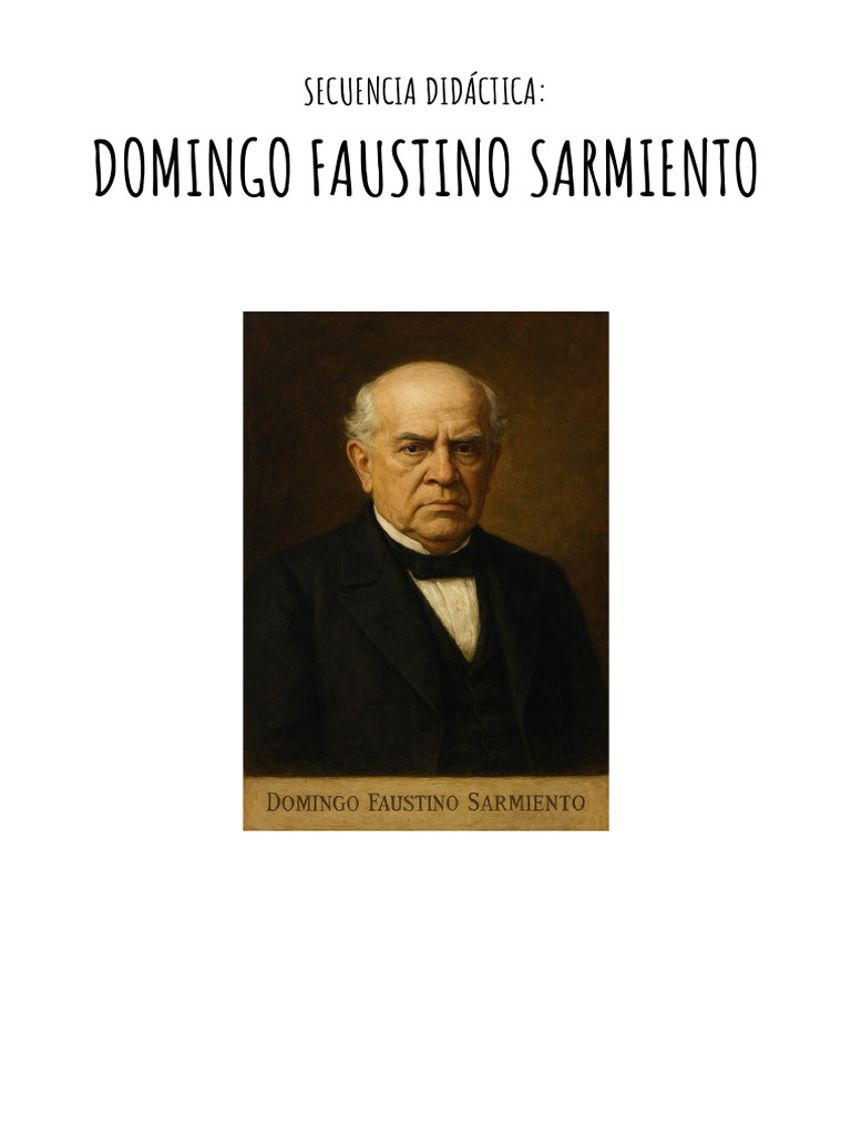 Secuencia Didáctica sobre Sarmiento | PDF