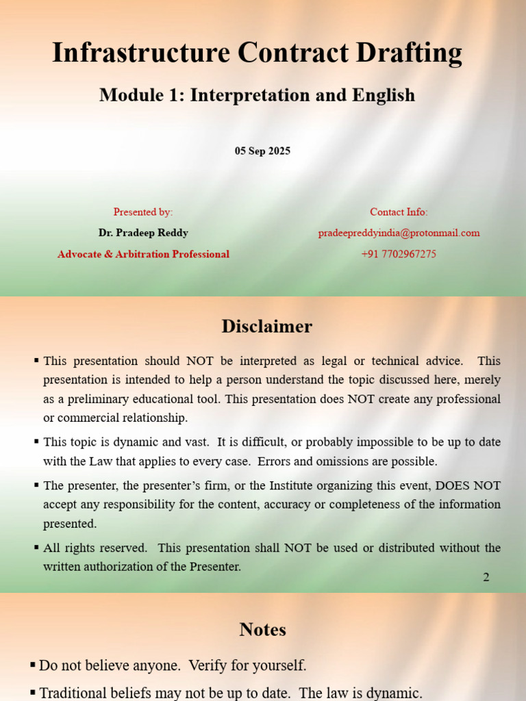 Contract Drafting - Module 1 | PDF | Fallacy | Paradox