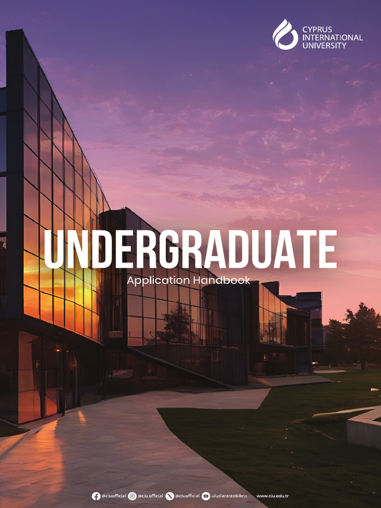 Undergraduate Application Handbook 2025 - A5 | PDF