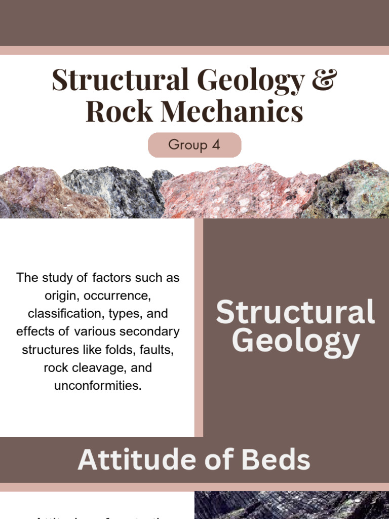 Structural Geology and Rock Mechanics Guide | PDF | Young's Modulus ...