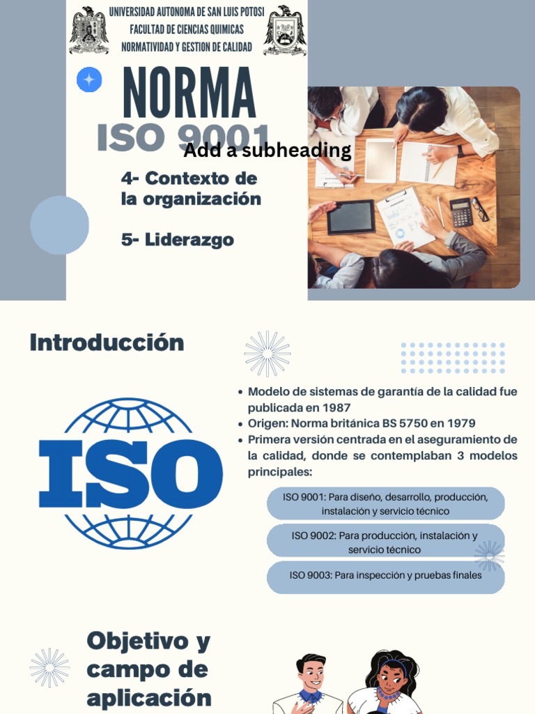 ISO 9001: Gestión de Calidad y Liderazgo | PDF | Sistema de manejo de ...