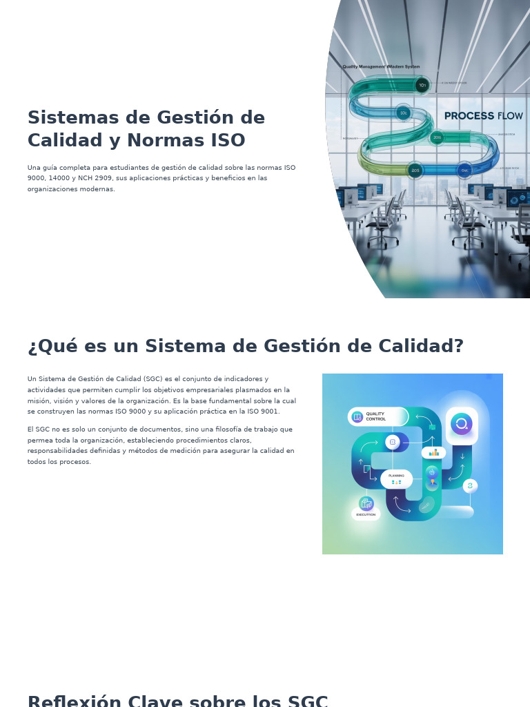 Guía de Normas ISO y SGC para PYMES | PDF | Sistema de manejo de ...