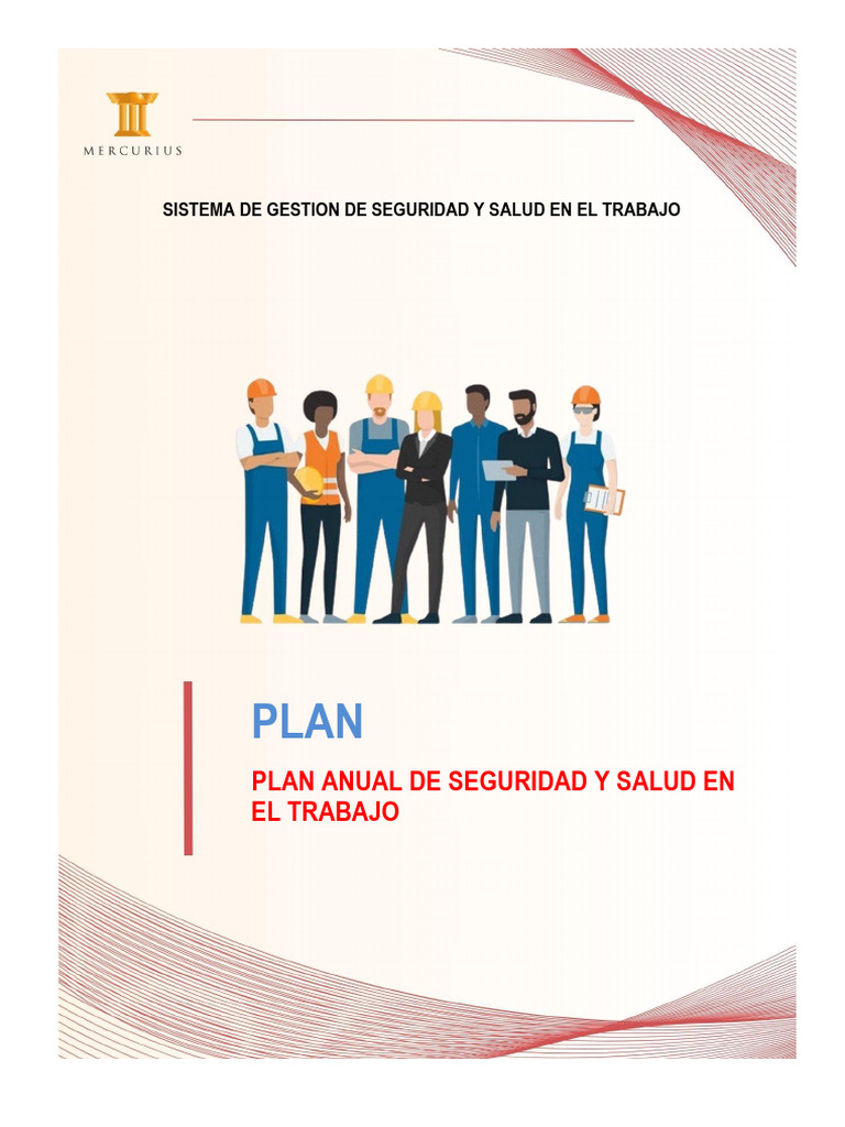 Plan Anual de Seguridad y Salud Laboral | PDF | Seguridad y salud ...