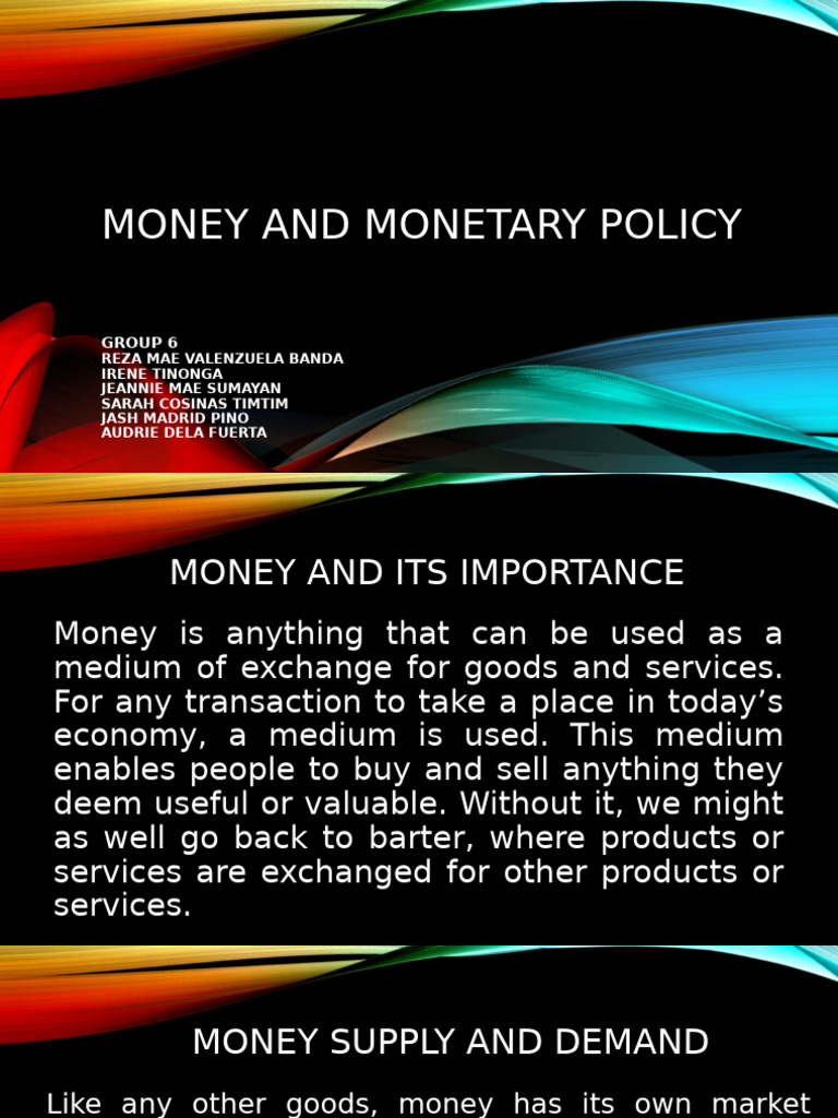 Understanding Money and Monetary Policy | PDF | Money | Interest Rates