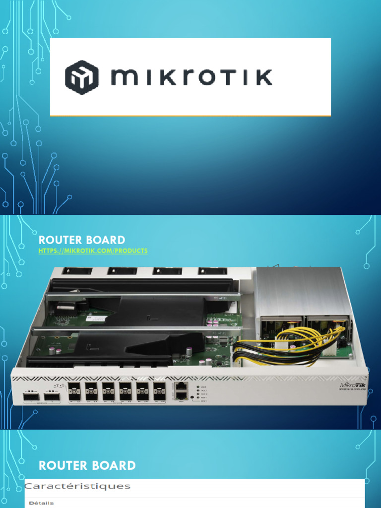 Guide de configuration MikroTik RouterOS | PDF