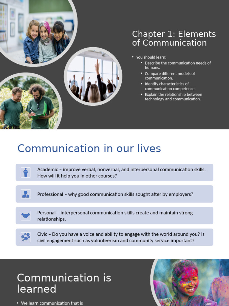 Understanding Communication Essentials | PDF | Communication | Human ...
