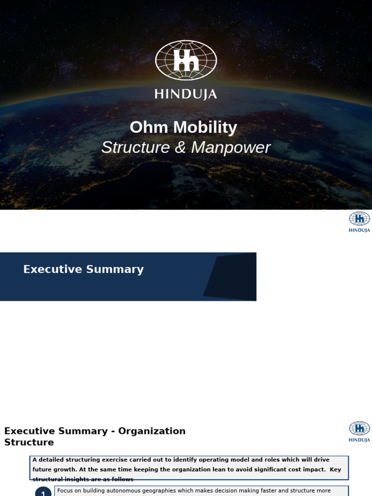 Ohm Recommended Structure and Manpower | PDF | Business