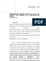 Contestación A Queja Judicial