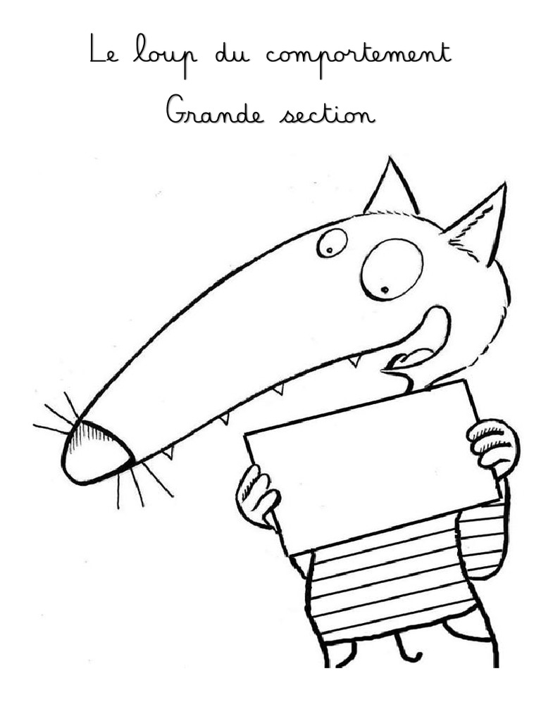 Le Loup Du Comportement | PDF