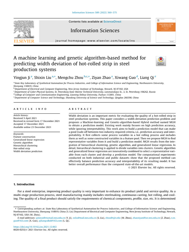 2 - A Machine Learning and Genetic Algorithm-Based Method For | PDF ...