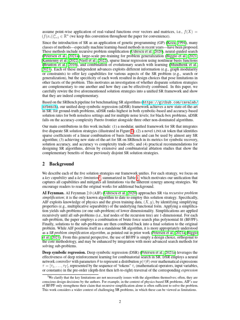 Unified Framework for Deep Symbolic Regression | PDF | Mathematical ...