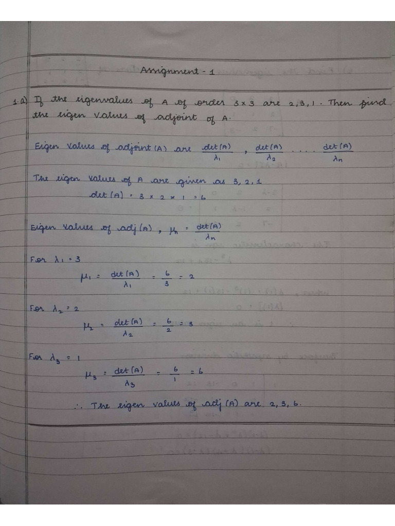 MATHS Assignment | PDF