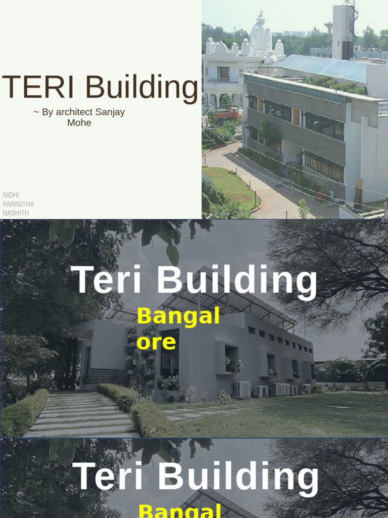 Teri Building Bangalore | PDF