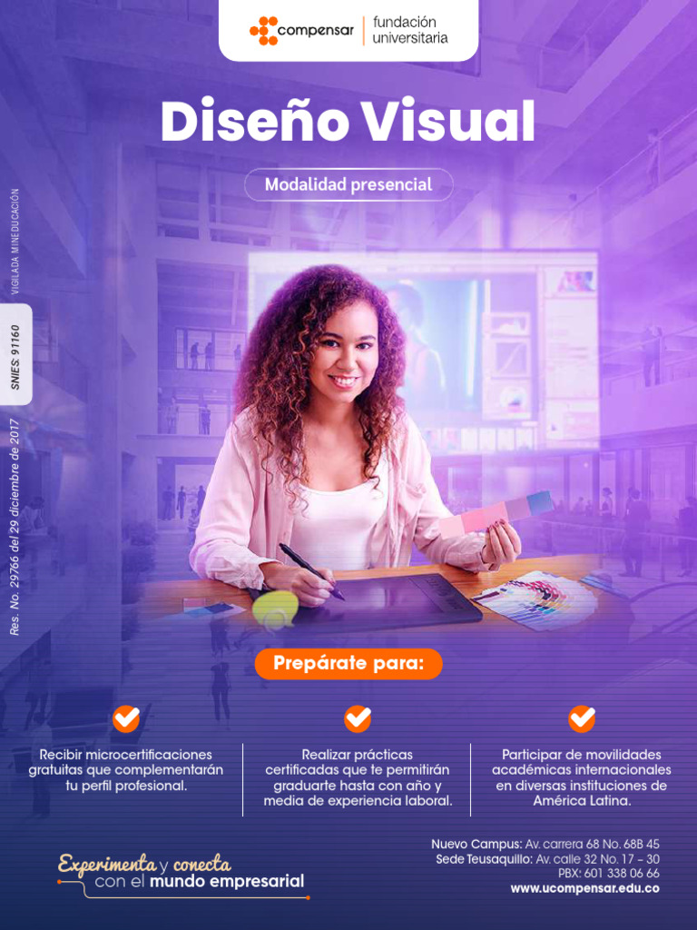 Diseño Visual: Formación Profesional Presencial | PDF | Diseño gráfico ...